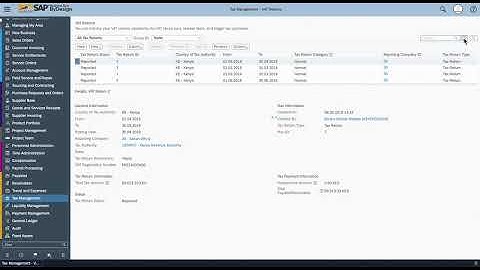 VAT return calculation process