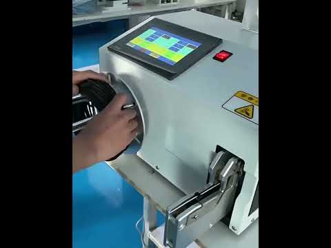 Automatic 2-in-1 Coil Wire Winding and Binding Machine with Touch Screen