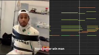 F1レーサーの友人を拘束して試合に出場しようとするウィルスミスをハモってみた / Will Smith ties up Lewis Hamilton