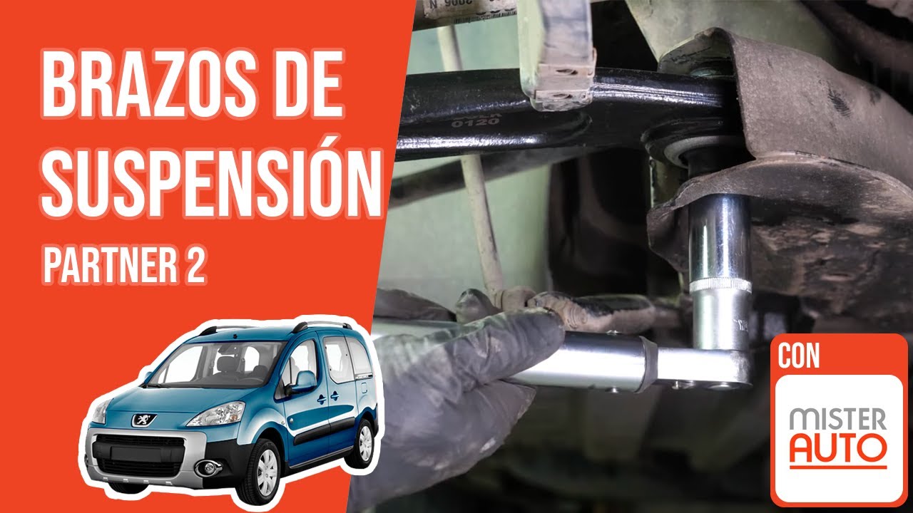 Cómo cambiar los brazos de suspensión Partner 2 🚗