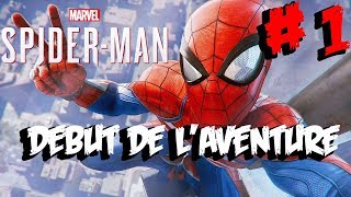 LIVE  SPIDER-MAN FR : #1 LE RETOUR DE L'HOMME ARAIGNÉE ( DÉBUT DU DE L'AVENTURE )  [PS4]