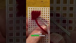 Scotch Stitch Mug Rug Free Pattern