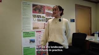 AGNR's Landscape Architecture Students Want to Transform the Exterior of Symons Hall!