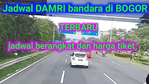 Jadwal DAMRI bandara soekarno hatta yg ada di bogor//Botani Square
