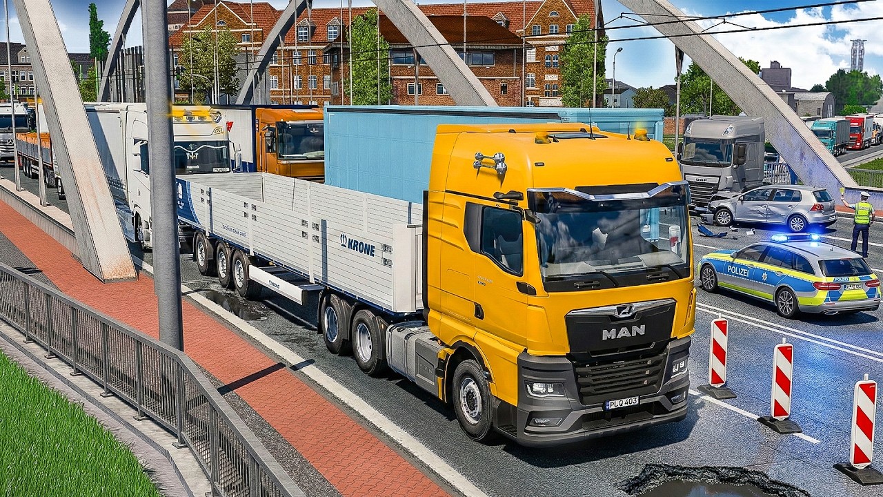 3 LKW in der Hölle von Duisburg - Calais! | EURO TRUCK SIMULATOR 2 Multiplayer
