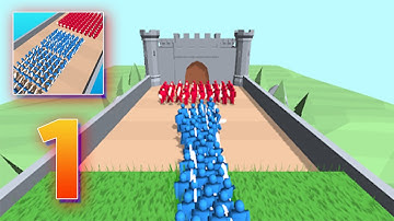 Castle Raid! Clash And Conquest! All levels 1 - 10 Gameplay Android iOS #1