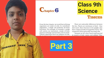 Class 9th science chapter 6 tissues Part 3 biology full explanation in hindi/A.R Active study