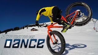 Fatbike Tricks on snow (mtb parody of: So You Think You Can Dance)