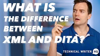 What is the Difference between XML and DITA?
