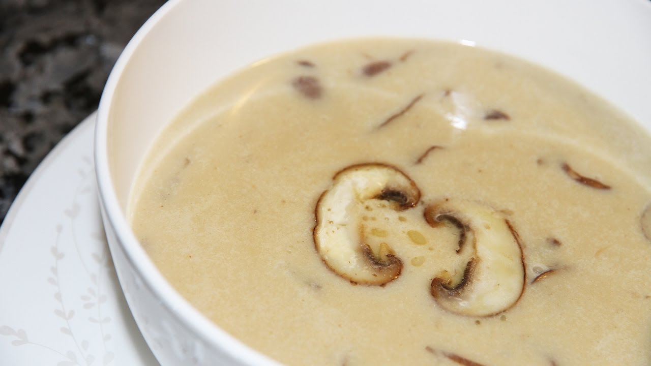 ⁣СЛИВОЧНО ГРИБНОЙ СУП JULIA CHILD 'S CREAM OF MUSHROOM SOUP