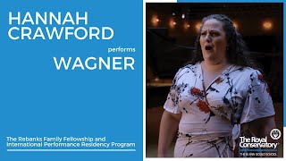 Hannah Crawford performs Wagner’s “Dich, teure Halle” from Tännhauser