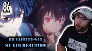 EVEN SO | 86 EIGHTY-SIX Season 1 Ep 16 REACTION | FIRST TIME WATCHING