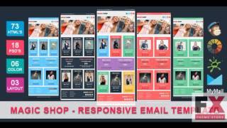 Preview Magic Shop - Responsive Ecommerce Email Template TFo