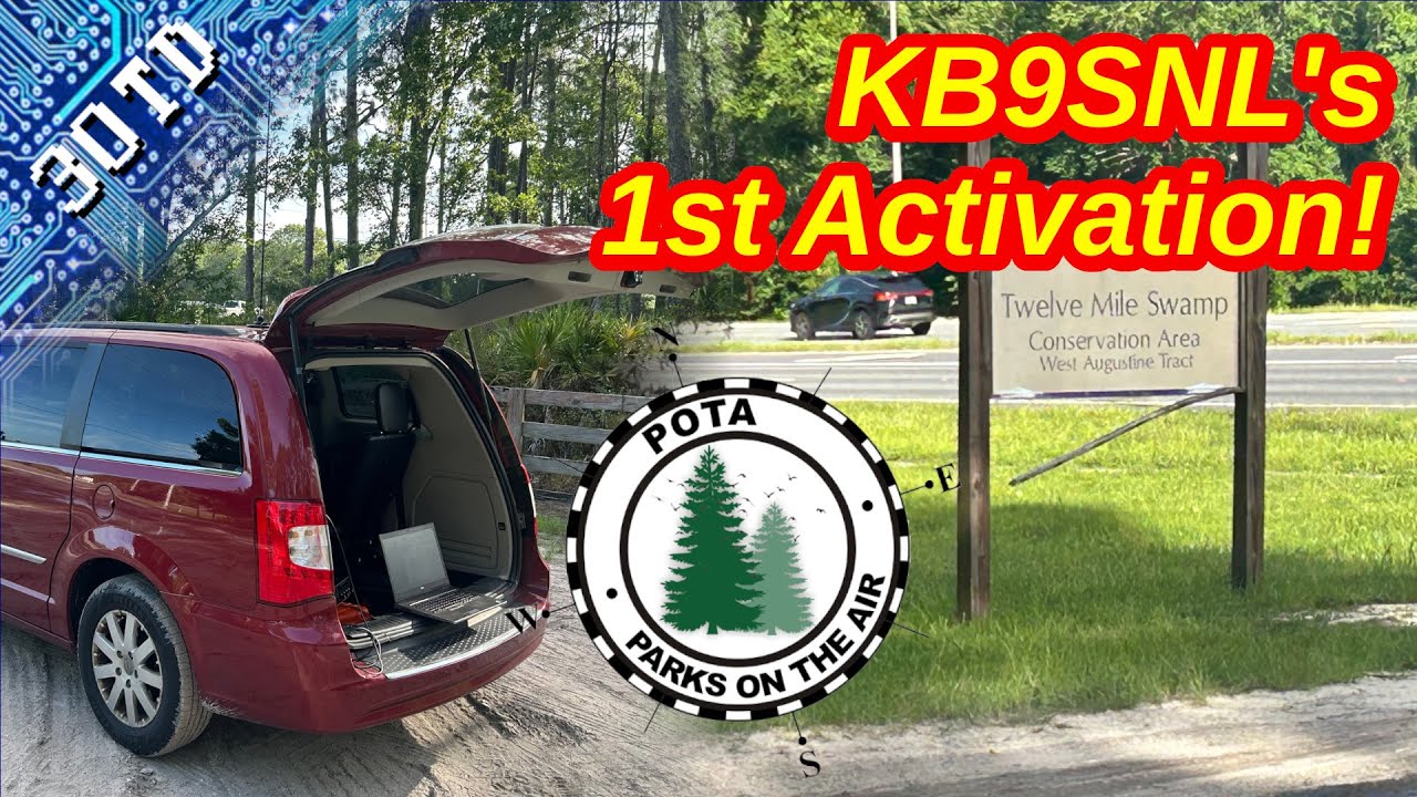 KB9SNL's First POTA Activation! US-8376 Twelve Mile Swamp Conservation Area