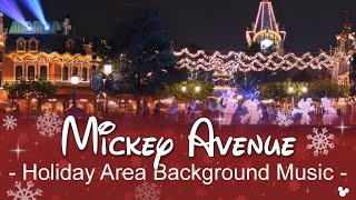 🎄Mickey Avenue - Holiday Area Background Music | at Shanghai Disneyland