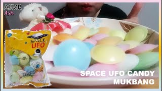 SPACE UFO CANDY MUKBANG 우주캔디 먹방