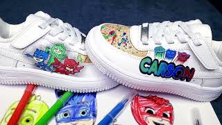 PJ Mask Custom Shoes