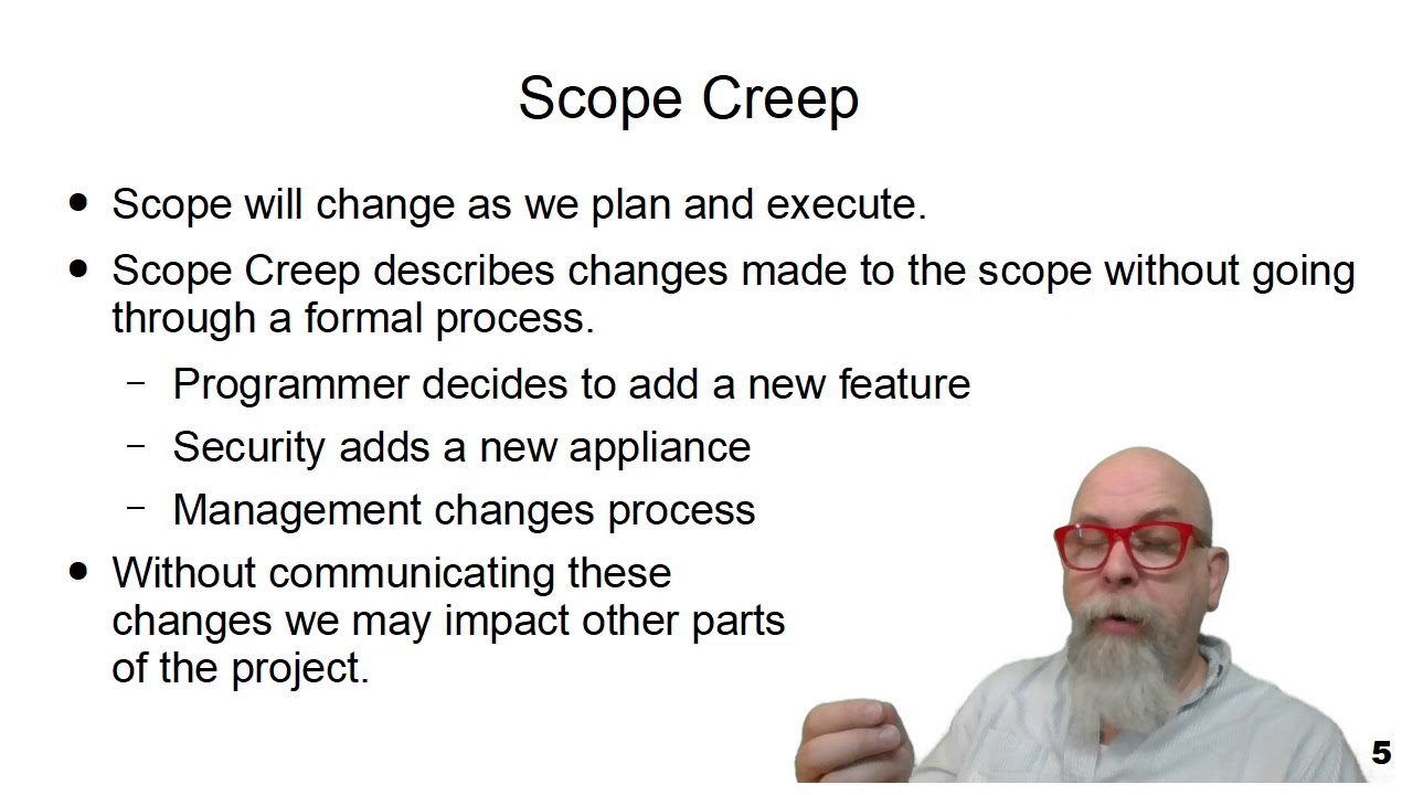 PM04A - Project Management for Tech - Scope - YouTube