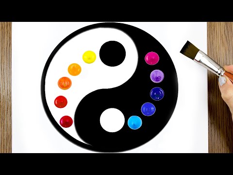 Easy Yin Yang Acrylic Painting Techniques You Must Try!