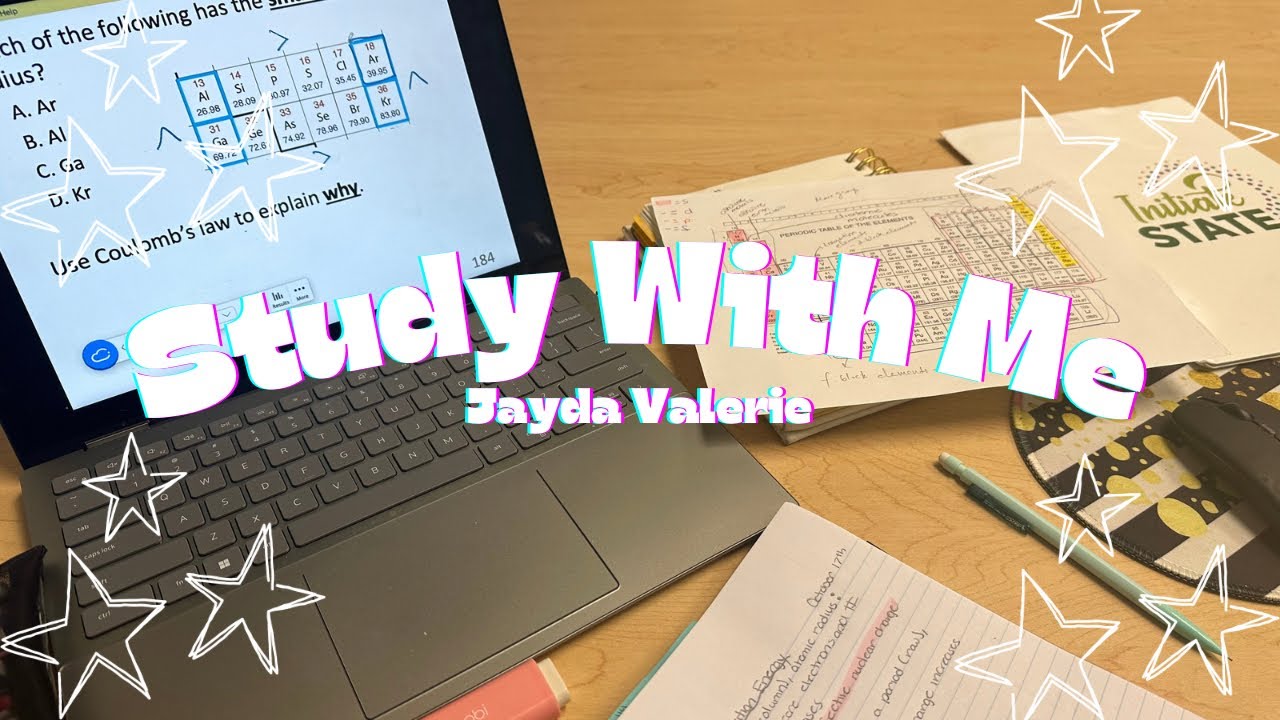 Study with Me Vlog | Michigan State Edition | Chemistry Exam Prep