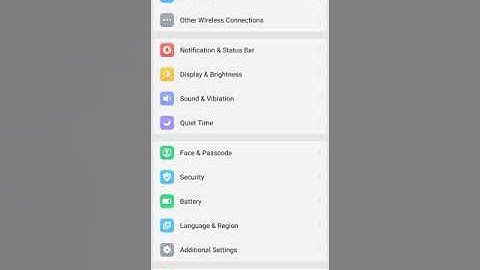How to Change fonts OPPO A83 2018