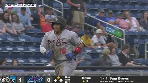 Trash Pandas defeat Blue Wahoos, 9-2