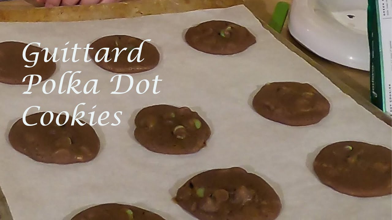 GUITTARD POLKA DOT COOKIES: A CHOCOLATE MINT DESSERT