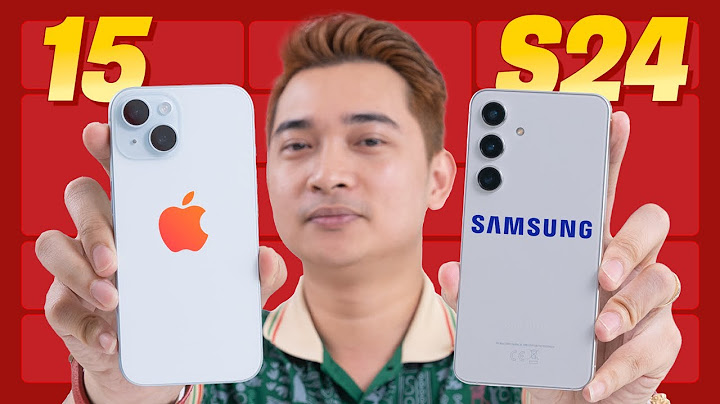 So sánh iphone và sam sung năm 2024