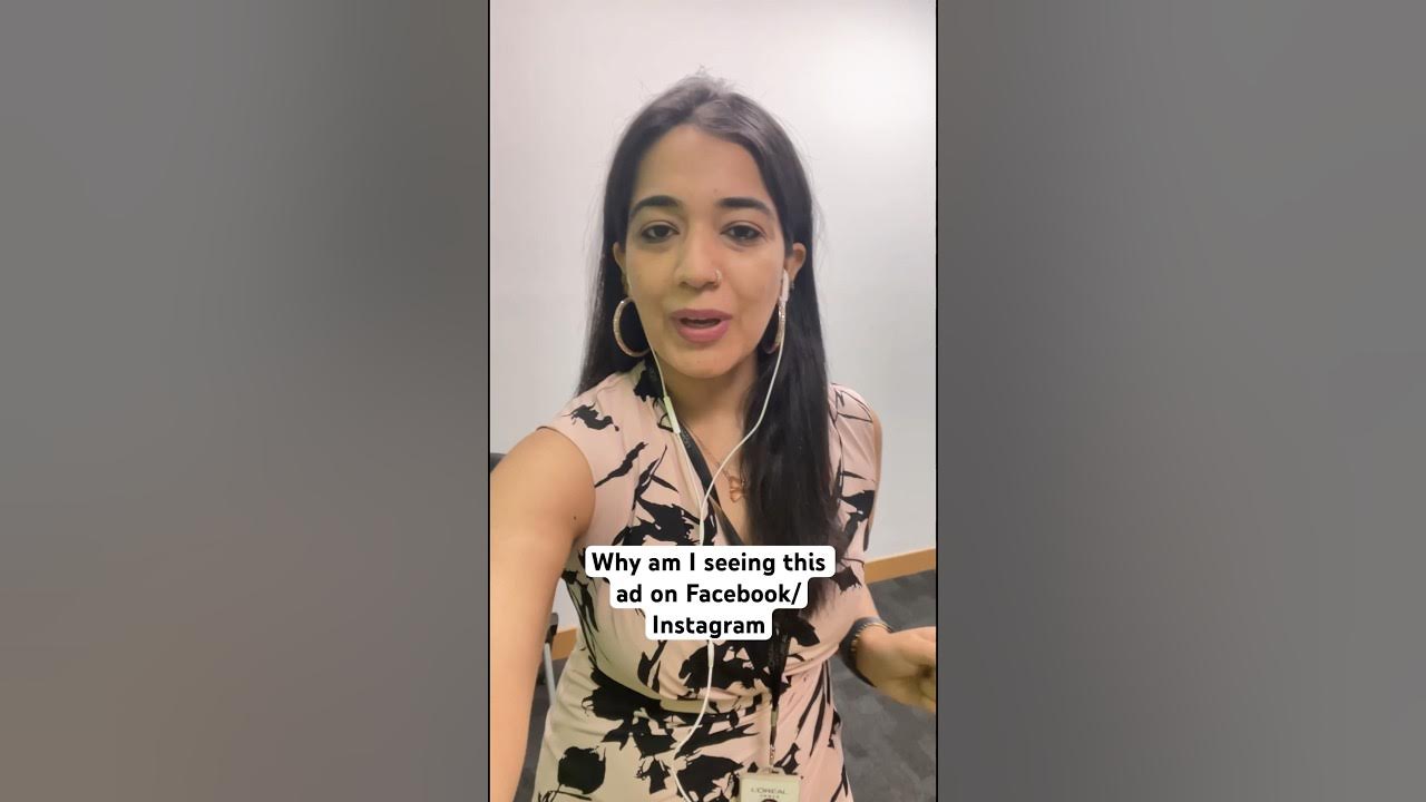 Wondering why you re seeing ads on facebook or instagram learn more 