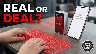 AGS Laser Projection Virtual Keyboard: Real or Deal