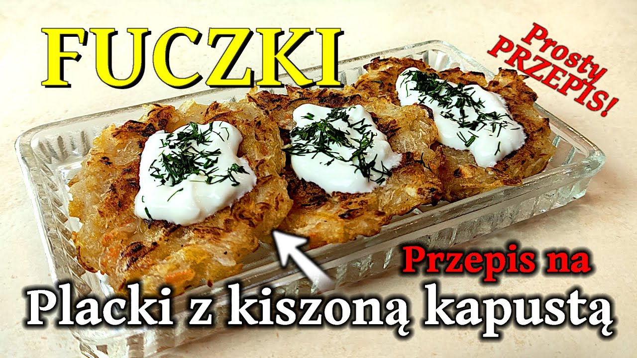 Przepis na FUCZKI bieszczadzkie - Jak zrobić placki z kiszonej kapusty? -272