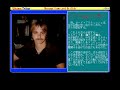 FM Towns Ultima Trilogy greeting by Lord British