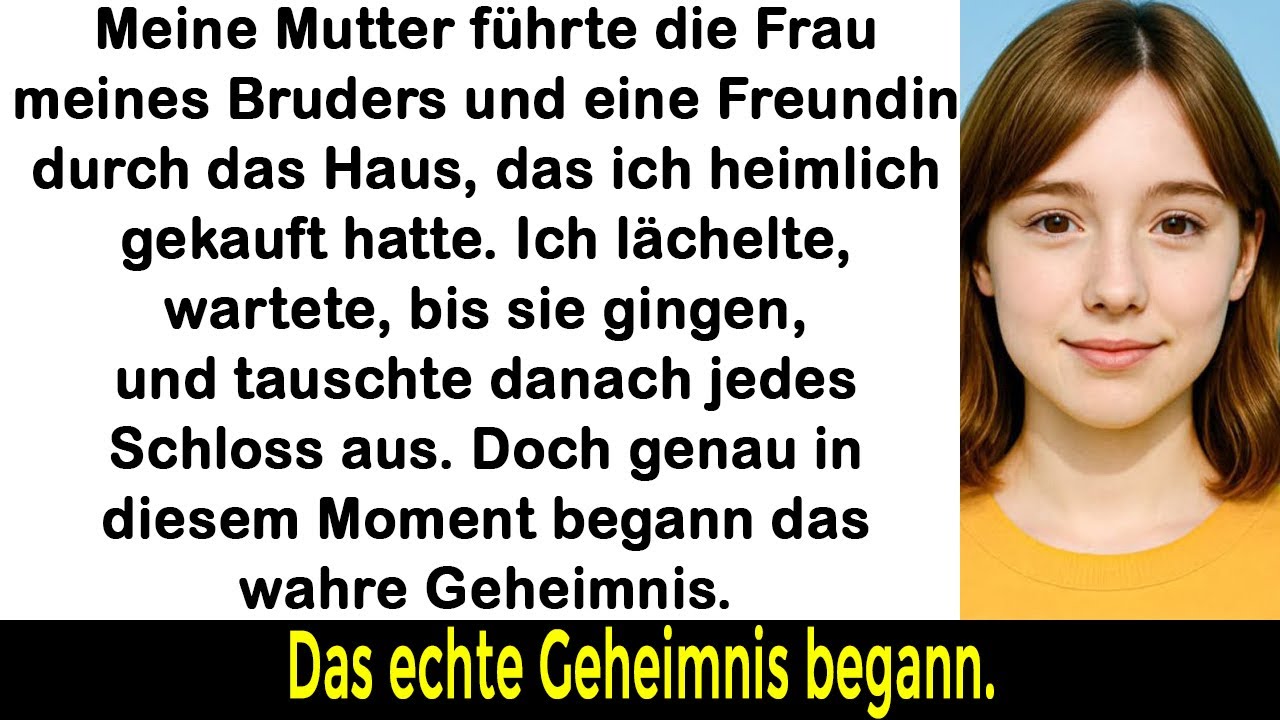 Meine Mutter zeigte stolz das Haus – ohne zu wissen, dass ich längst die Eigentümerin war.