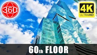 [4K 360°] Japan&#39;s Tallest Building 300m Abeno Harukas ( Part 02 ) 60th Floor || JAPAN 360