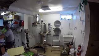 Home Brewing time lapse