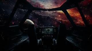 Deep Space Lodging 🛸 Spaceship Relaxation | Relaxing Sounds of Space Flight | Healing Soul