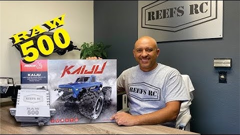 RedCat Kaiju w/ REEFS RAW500 Install!