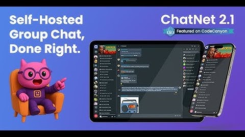 ChatNet v2.1 - PHP Chat Room & Private Chat Script - nulled