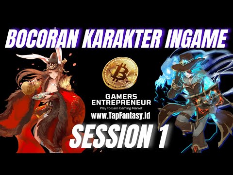 BOCORAN REVIEW KARAKTER GAMEPLAY TAP FANTASY SESSION 1 P2E & F2P PENGHASIL CUAN | GAMEFI NFT