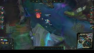 League Of Legend - Tried to block Elder Drake Execute