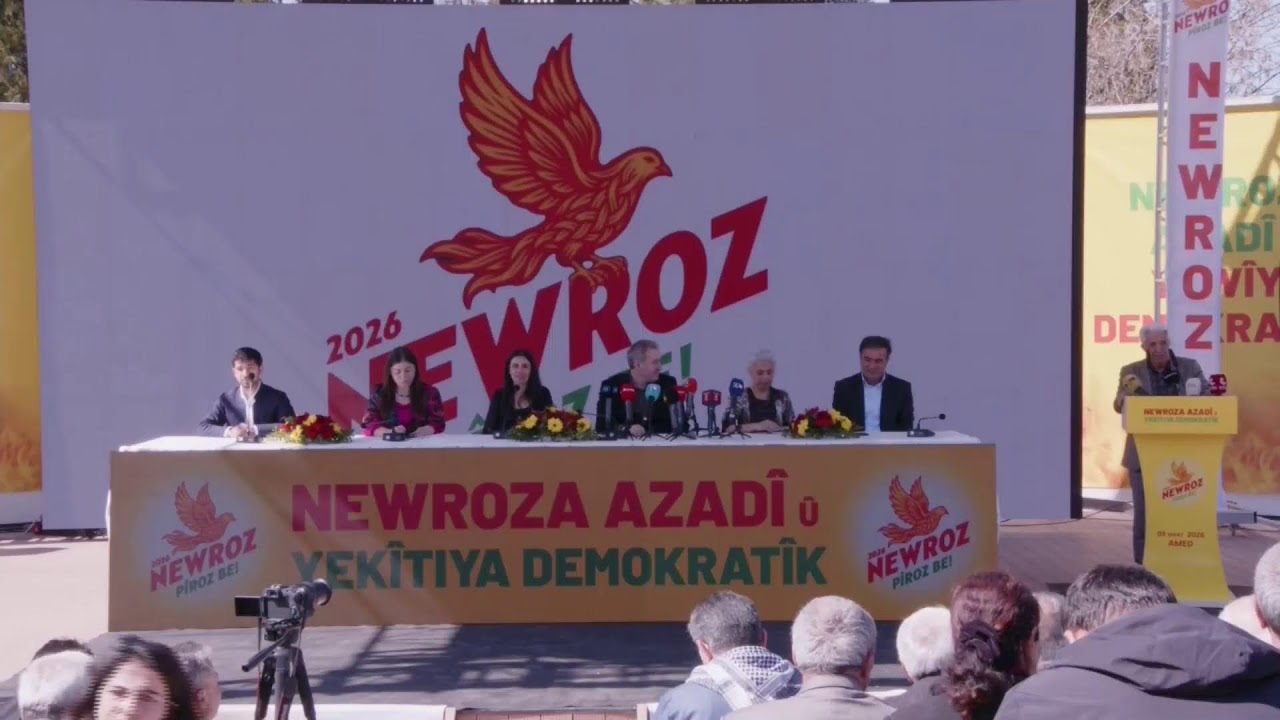 Amed'de 2026 Newroz Deklarasyonunu açıklıyoruz