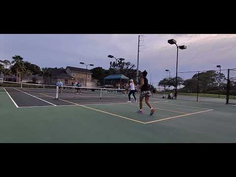 July 24 2025 Stephanie Kim Vs Jj Henry #pickleball #doubles #longgame #Racketsports #galsvsguys 8/11