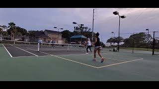 July 24 2025 Stephanie Kim Vs Jj Henry #pickleball #doubles #longgame #Racketsports #galsvsguys 8/11