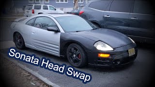 3G Eclipse Turbo - Hyundai DOHC G4JS Head Swap