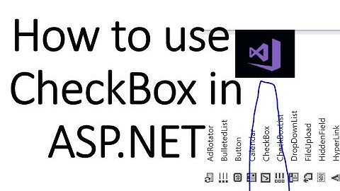 How to use CheckBox control in ASP.NET