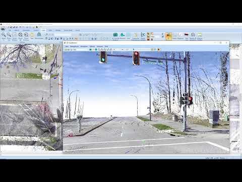PC-Crash 14.0:  Parallel line camera match