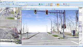 PC-Crash 14.0:  Parallel line camera match