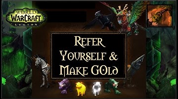 How to Set Up a Second WoW Account and TSM Sniper to Make Gold (featuring Recruit A Friend)