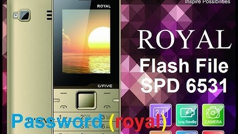 G FIVE Royal Flash File