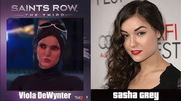 Saints Row The Third | Voice Actors & Face Models